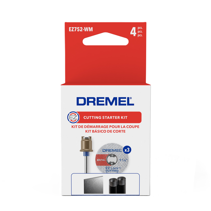 Dremel 4 Piece EZ752-AW EZ Cutting Accessory Starter Kit