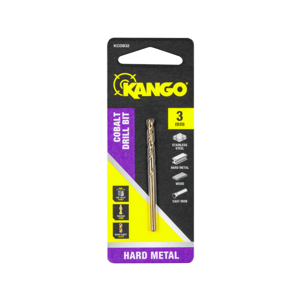 Kango 3mm Cobalt Drill Bit - Bunnings Australia