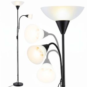 Artiss Floor Lamp Mother and Child Living Room Reading Black