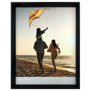 Frankie & Me Window Wooden 11x14'' Picture Frame Home/Office Photo Decor Black