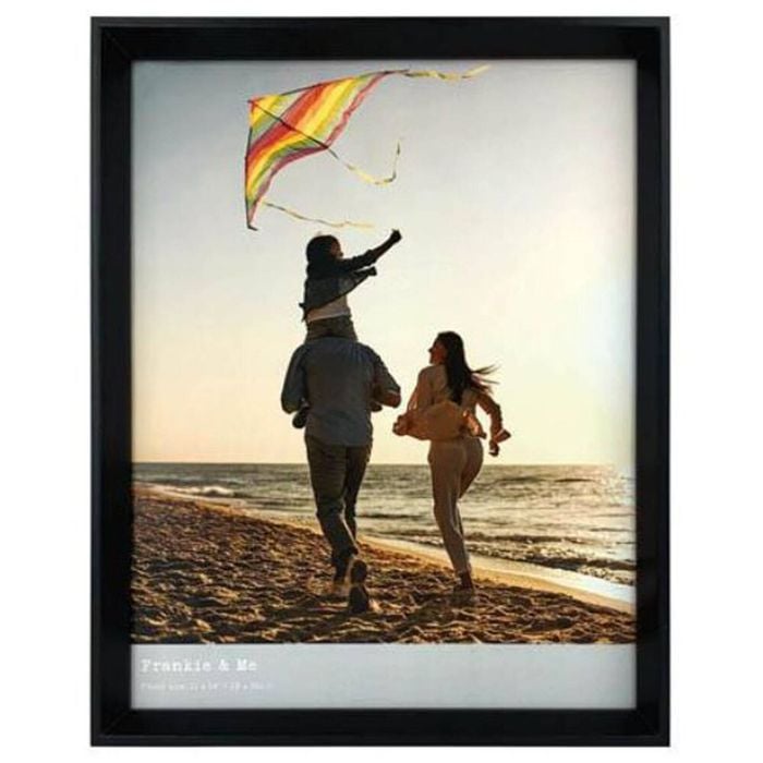 Frankie & Me Window Wooden 11x14'' Picture Frame Home/Office Photo Decor Black