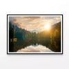 Outdoor Environment with Lake  Print 100% Australian Made 90x60cm  (Poster)