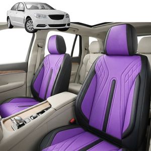 Australian Goose Front Seat Covers for Holden Commodore 2013 - 2017 (VF) - PU Leather, Purple (2pc)