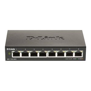 D-Link DGS-1100-08V2 8-Port Gigabit Smart Managed Switch