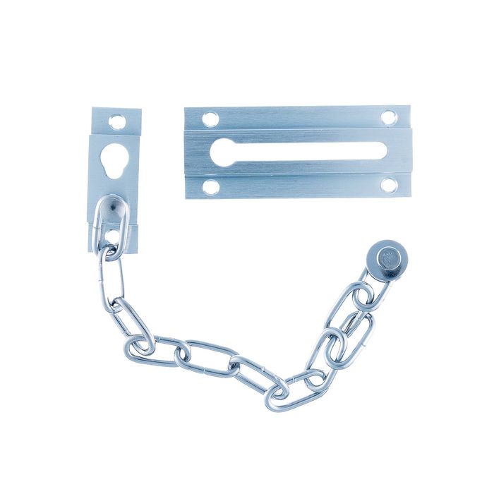 Taskmaster Satin Chrome Security Door Chain - Satin Chrome - Bunnings ...