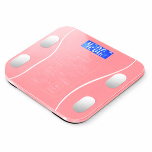 Smart Scale: Your Comprehensive Health Companion for Body Weight & Fat Analysis Pink
