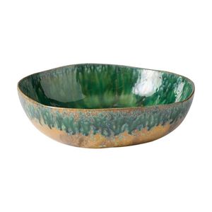 Ecology Fieldstone Serving Bowl Stoneware Verde Green 30x27cm