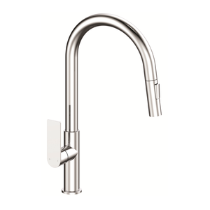 Mondella Chrome Rococo Pull Down Sink Mixer WELS 5 Star 6L/min 