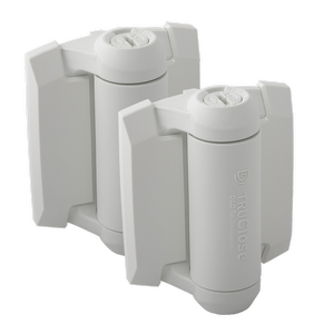 D&D Technologies Truclose Self-Closing Hinges White 