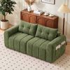 Advwin 170cm 2 Seater Sofa Chenille Modular Sectional Couch No Assembly Green