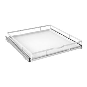EzyStorage White Förma 1-Tier Pull-Out Drawer
