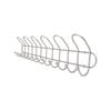Adoored 6 Hook Satin Chrome Wire Deco Hook Rack