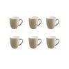Trenton Bevande Coffee Mug 400ml Set 6 - Stone Brown