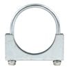 3-1/4 Inch Muffler Exhaust Pipe U Clamp Galvanised Mild Steel Universal Car