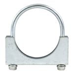 3-1/4 Inch Muffler Exhaust Pipe U Clamp Galvanised Mild Steel Universal Car