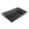 Aps Polyratten Woven Serving Basket With Frame Gastronorm Gn 1/1 Rectangular Display Tray
