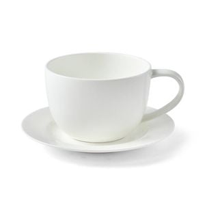 Salt & Pepper Remy Teacup & Saucer 320ml Set of 4