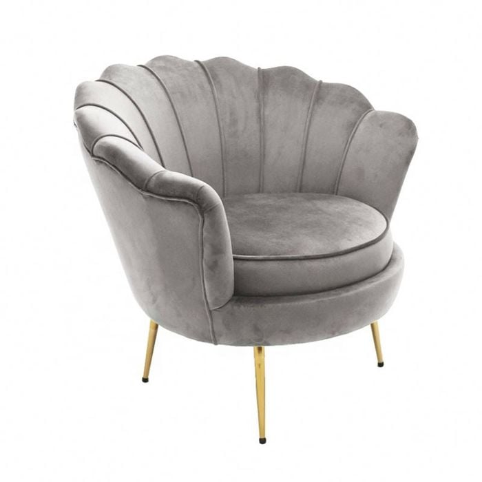 Comfortable Velvet Living Room Sofa Chair