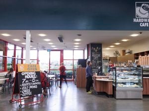 Bunnings cafe.
