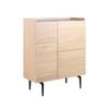 BROGAN 100cm Tall Sideboard Modern Furniture - Natural