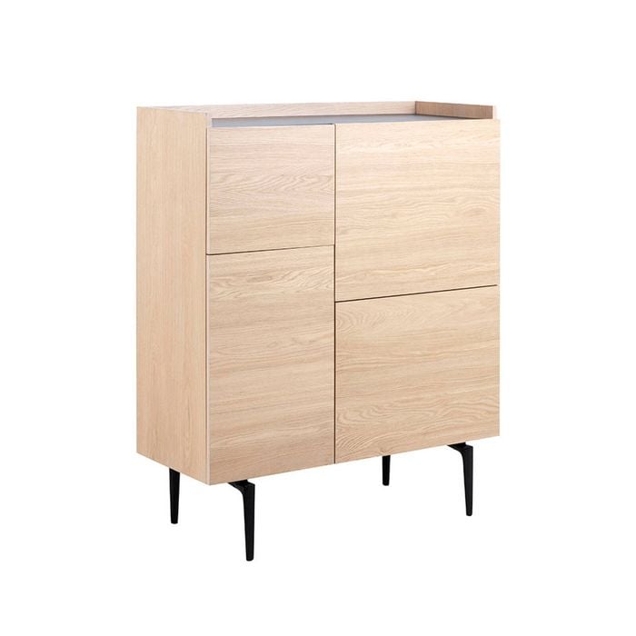 BROGAN 100cm Tall Sideboard Modern Furniture - Natural