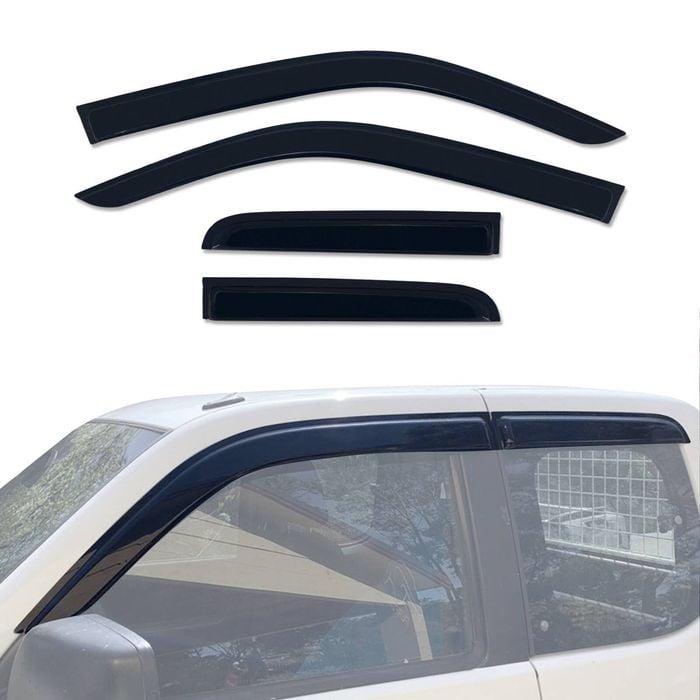 AUSGO Luxury Weather Shields for Mazda BT-50 BT50 UN Series Extra Cab 2006-2011 Weathershields Window Visors Wind Deflectors