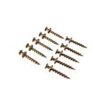 Hangman 45kg Gold Heavy-Duty Double Head Bear Claw Screw - 10 Pack