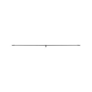 Windoware 13/16mm 120-210cm Black Expandable Curtain Conduit