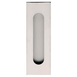Gainsborough 150mm Stainless Steel Rectangular Round End Flush Pull