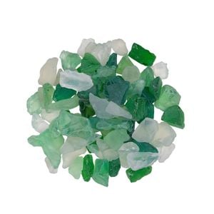 Tuscan Path 1kg 17-19mm Frosted Green Gems