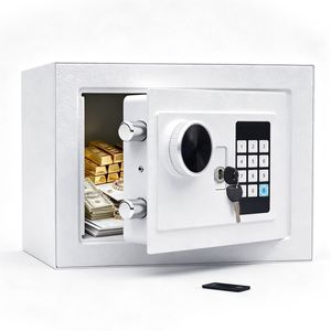 Advwin 7.2L Digital Safe Box with Keypad & Keys – Steel Security Home Safe