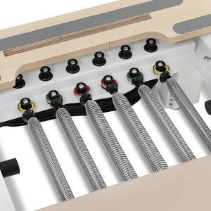 Lifespan Fitness Pilates Machine 6 Springs Package (2x Red 2x Yellow 2x Green)