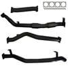 Ignite Exhausts Turbo Back For Toyota Landcruiser 79 Series V8 D/cab 3" Cat & Straight Pipe 409 Stainless Steel