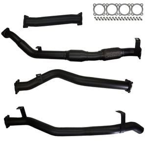Ignite Exhausts Turbo Back For Toyota Landcruiser 79 Series V8 D/cab 3" Cat & Straight Pipe 409 Stainless Steel