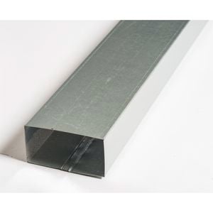 Lysaght 0.4 x 100 x 75mm x 1.8m Zincalume Downpipe