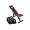 Powertrain 24kg Adjustable Dumbbell Home Gym Exercise Bench Gold