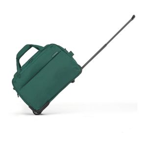 Tosca So Lite Onboard Wheel Bag Fabric Compact Travel With Wheels Emerald Green
