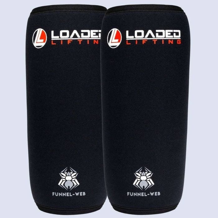 Loaded Lifting Funnel Web Knee Sleeves size 5XL