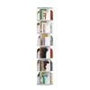 Lauft 6-Tier Rotating Book Storage Shelf Bookcase Rotating Display Stand Shelf
