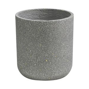 EDEN 15cm Grey Terrazzo Indoor Concrete Planter
