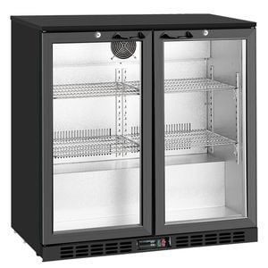 LCE Two-Door Hinged Bar Fridge 208L 900x538x850mm