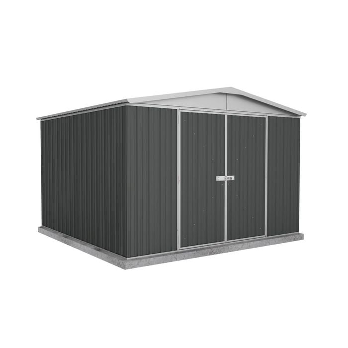 Absco Sheds 3.00mW x 2.92mD x 2.06mH Monument Double Door Regent Garden Shed 