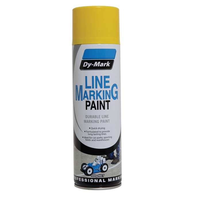 Dy-Mark 500g Yellow Line Marking Paint