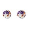 2PK A-League Perth Glory A-League Soccer Ball Size 5 - Purple/Orange