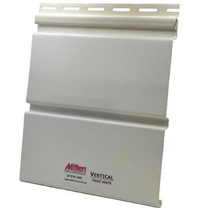 Mitten Vinyl Australia 3.66m Frost Vertical Vinyl Cladding - Frost