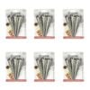 6x 3pc Topchef Stainless Steel Cream Horn Moulds Baking Utensil Set Silver