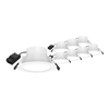 Click Dimmable Flush Face LED Downlight 8W 8 Pack 
