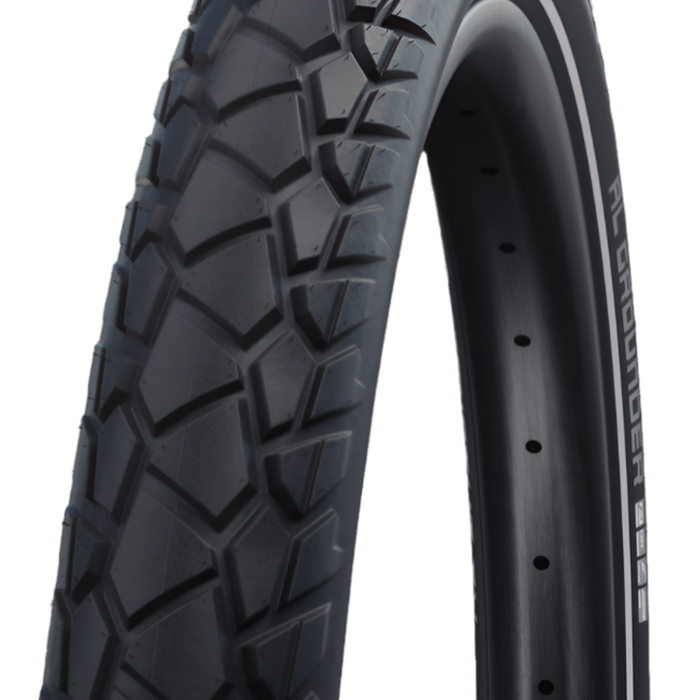 Schwalbe Al Grounder 27.5 X 2.35" Raceguard Double Defense Addix Coumpound Reflective Sidewall E-50 Tyre - 27.5 X 2.35
