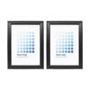 2PK Braz A3 Siena Image Photo Document Display Frame 29.7x42cm Black