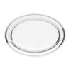 Olympia Service Tray Stainless Steel Oval 220mm Serving Platter Catering Kitchenware